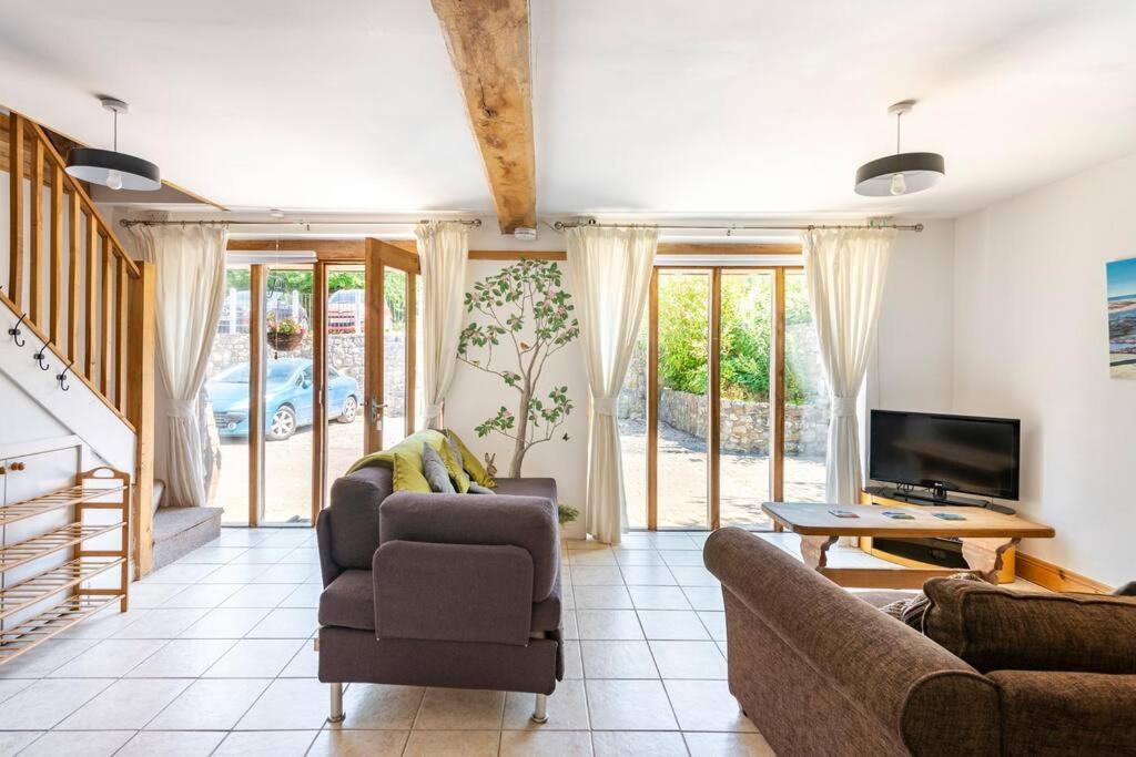 Beech Cottage, Spacious Rural Retreat Usk Exteriör bild
